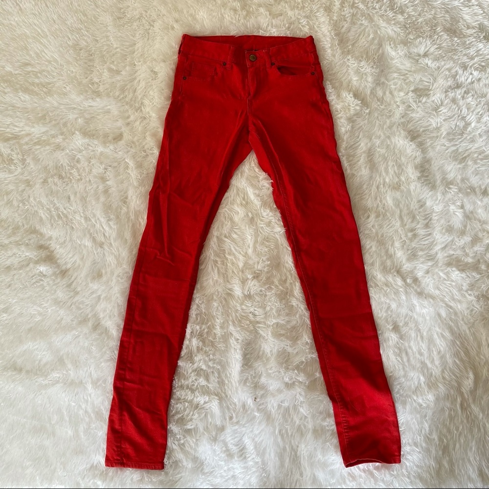 H&M Red Jeggings